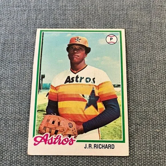 1978 Topps Houston Astros Baseball Card Trading Card