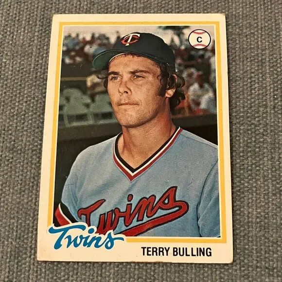 1978 Topps Minnesota Twins Baseball Card Trading Card