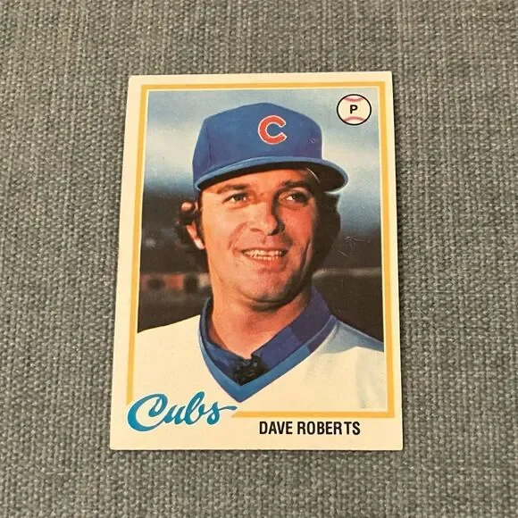 1978 Topps Chicago Cubs Baseball Card Trading Card