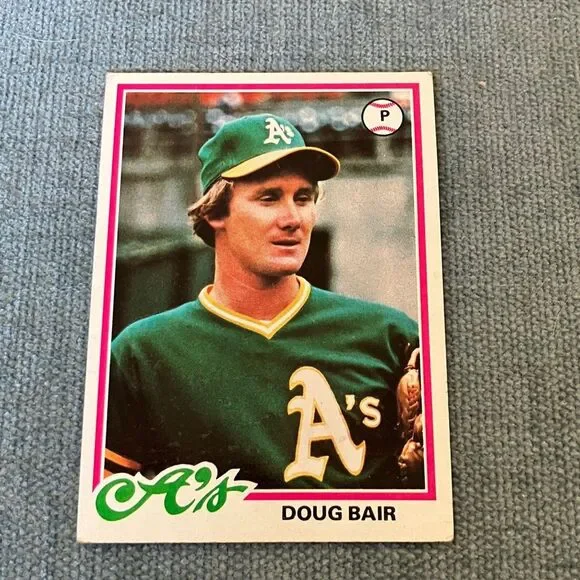 1978 Topps Oakland A's Baseball Card Trading Card