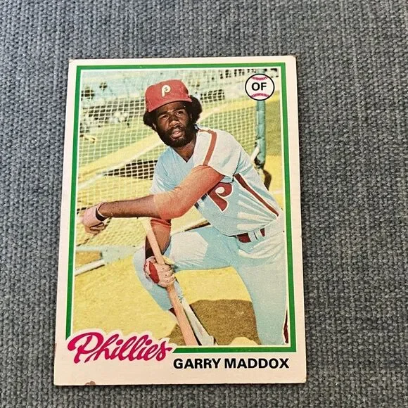 1978 Topps Philadelphia Phillies Baseball Card Trading Card