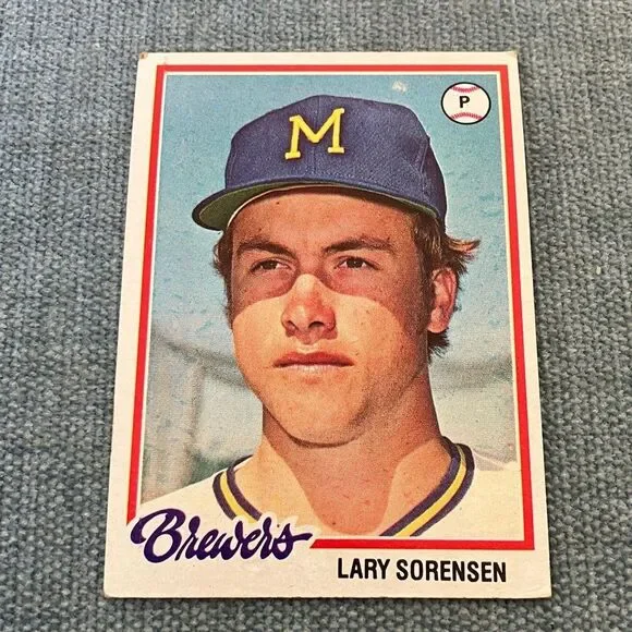 1978 Topps Milwaukee Brewers Baseball Card Trading Card