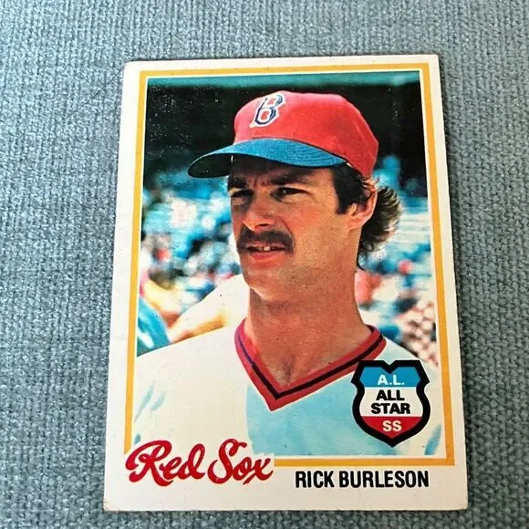 1978 Topps Boston Red Sox Baseball Card Trading Card