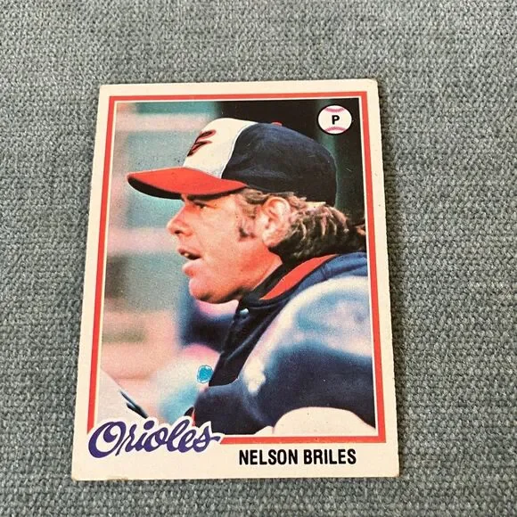 1978 Topps Baltimore Orioles Baseball Card Trading Card