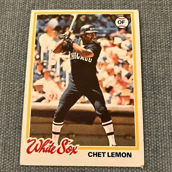 1978 Topps Chicago White Sox Baseball Card Trading Card