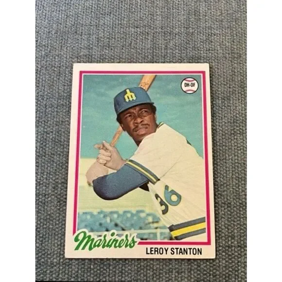 1978 Topps Seattle Mariners Baseball Card Trading Card