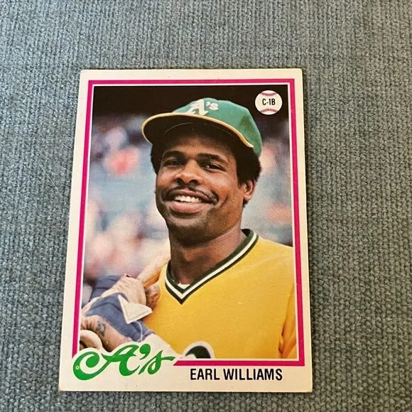 1978 Topps Oakland A's Baseball Card Trading Card