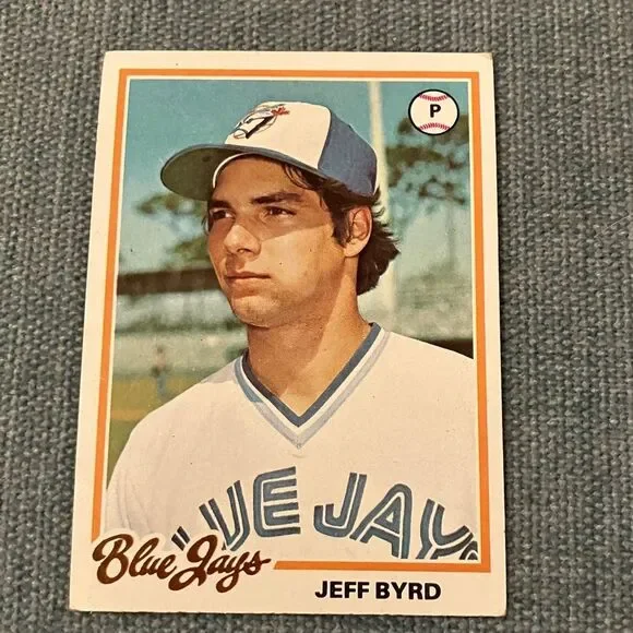 1978 Topps Toronto Blue Jays Baseball Card Trading Card