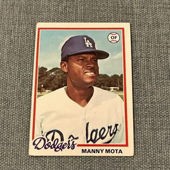 1978 Topps Los Angeles Dodgers Baseball Card Trading Card