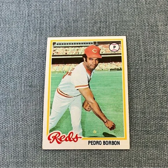 1978 Topps Cincinnati Reds Baseball Card Trading Card