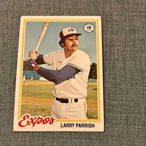 1978 Topps Montreal Expos Baseball Card Trading Card