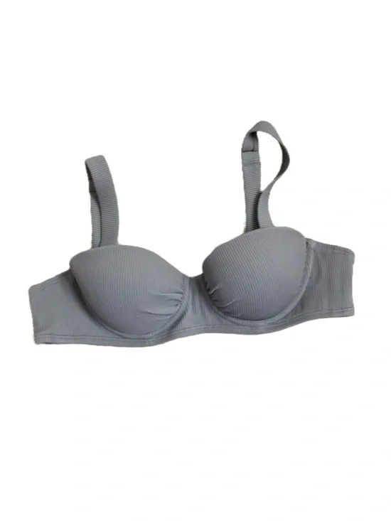 Aerie balconette rubbed Lightly Padded Underwire swimsuit top 34A