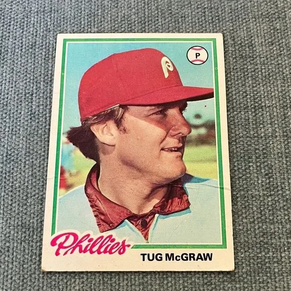 1978 Topps Philadelphia Phillies Baseball Card Trading Card
