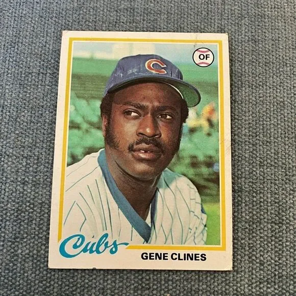 1978 Topps Chicago Cubs Baseball Card Trading Card