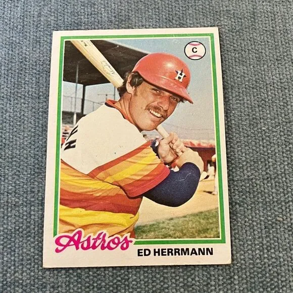 1978 Topps Houston Astros Baseball Card Trading Card