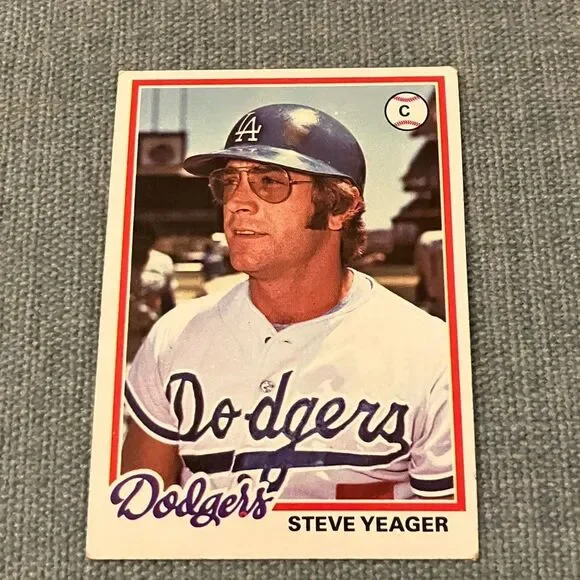 1978 Topps Los Angeles Dodgers Baseball Card Trading Card