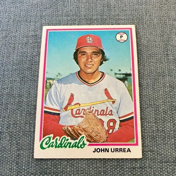 1978 Topps St. Louis Cardinals Baseball Card Trading Card