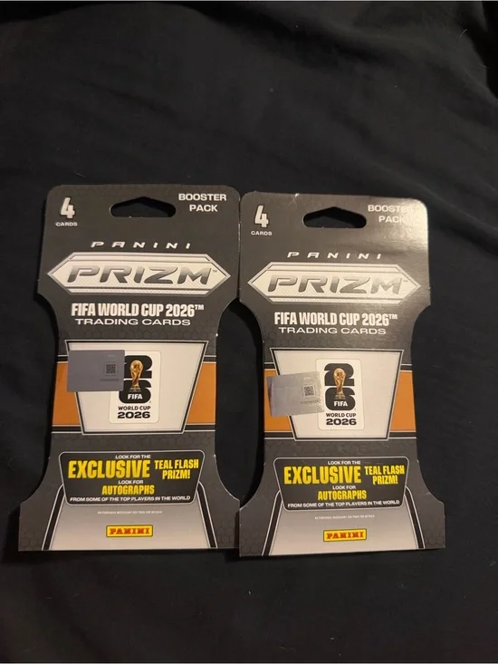 Panini Prizm FIFA World Cup 2026 Pack - Black & Orange Accents