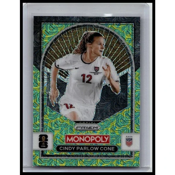 2026 Panini Prizm Monopoly Cup Cindy Parlow Cone #86 USA Hat Trick Mojo Prizms