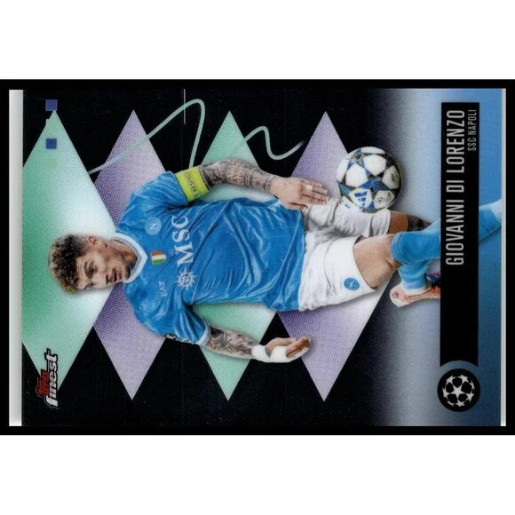 2026 Topps Finest Giovanni Di Lorenzo #512 Napoli Rare