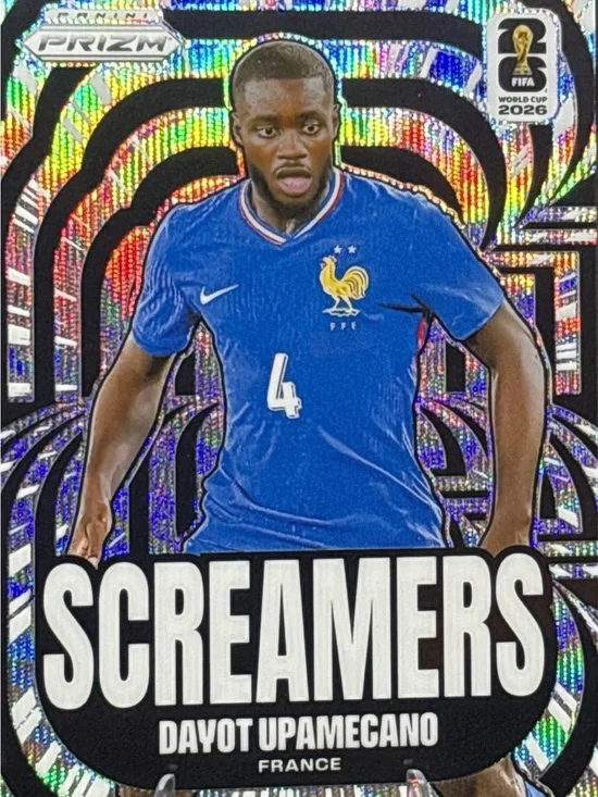Panini Screamers Dayot Upamecano Soccer Card - Prizm