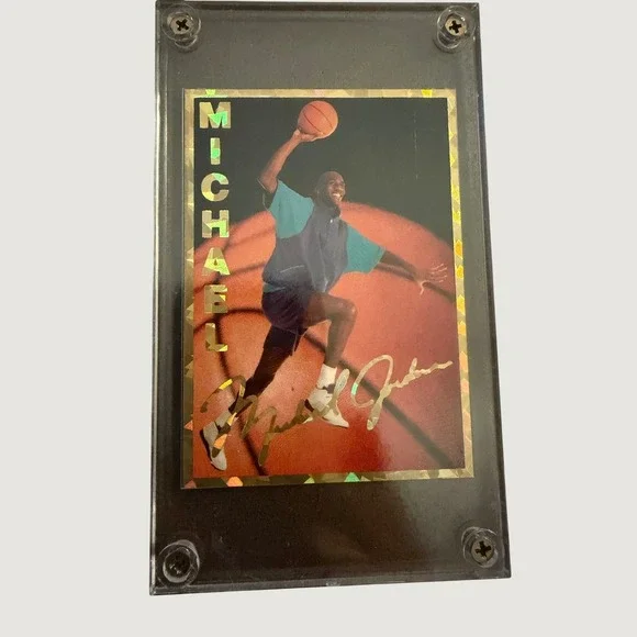 Michael Jordan 1993 Sports Edition Retirement Commemorative Card 1 of 10000 Gold