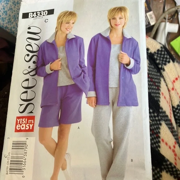 See & sew pattern
