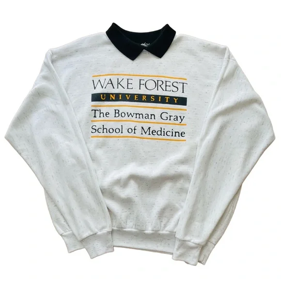 VTG Wake Forest University Bowman‎ Gray School of Medicine Sweatshirt Adult XL