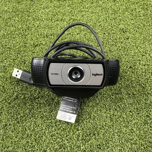 Logitech HD 1080p‎ USB Webcam Autofocus Clip Mount Streaming Video Camera