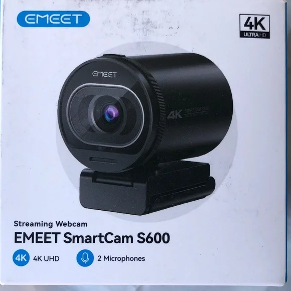 SmartCam S600 Streaming Webcam - Black