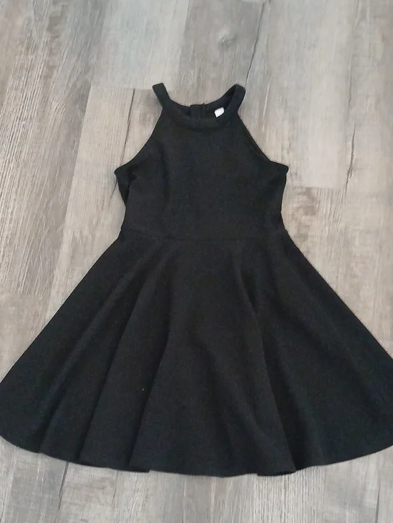 Justice Black  Fit-and-Flare Dress