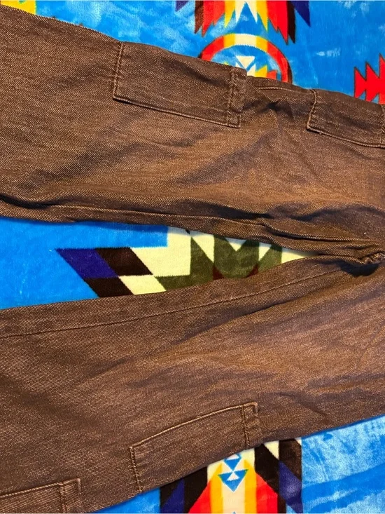 Girls Black Justice Casual Pants - Comfortable Everyday Trousers