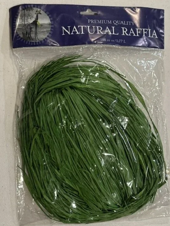 NEW SuperMoss Green Natural Raffia 108 cubic inches