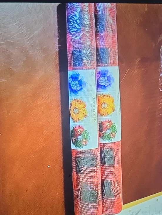 2 Rolls Deco Mesh