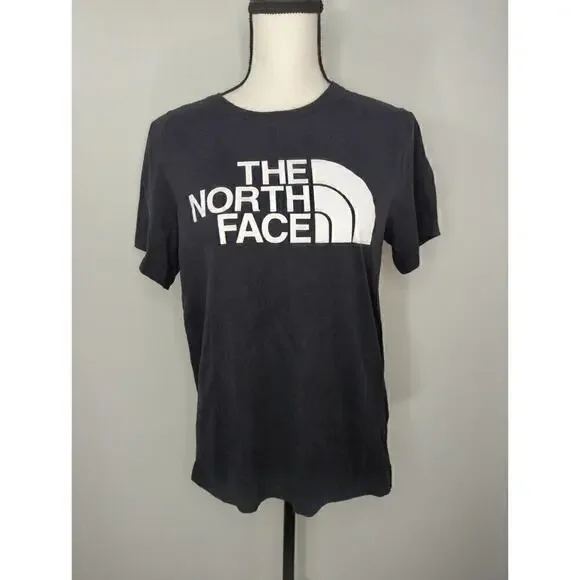 The North‎ Face women's Black & White Short-Sleeve Half Dome Tee Size S