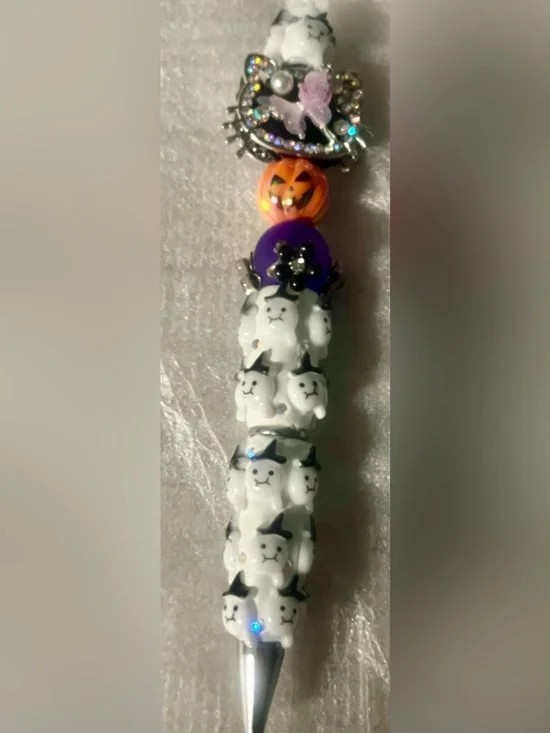 Halloween Hello Kitty Handcrafted Pen