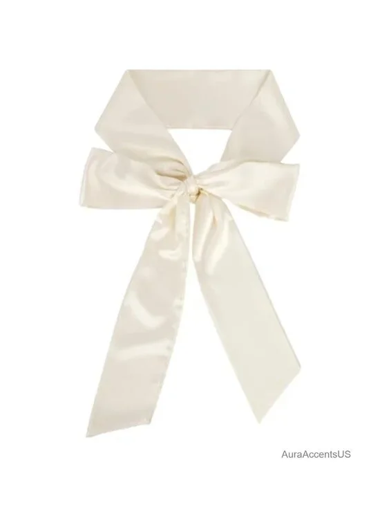 Extra Long Narrow Silk Like Ribbon Scarf Neck Tie Choker Waist Belt