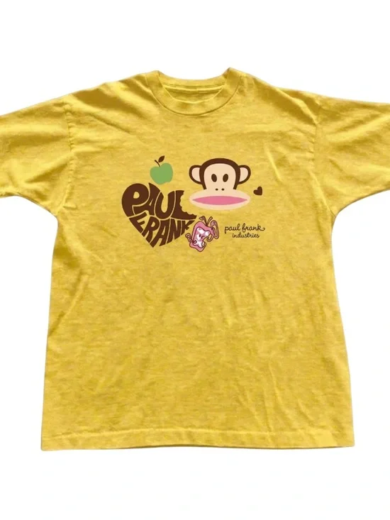 Gildan Yellow Monkey Graphic T-Shirt