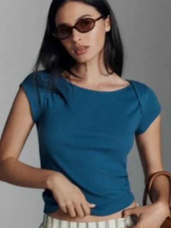 NWT Pilcro Ribbed Top
