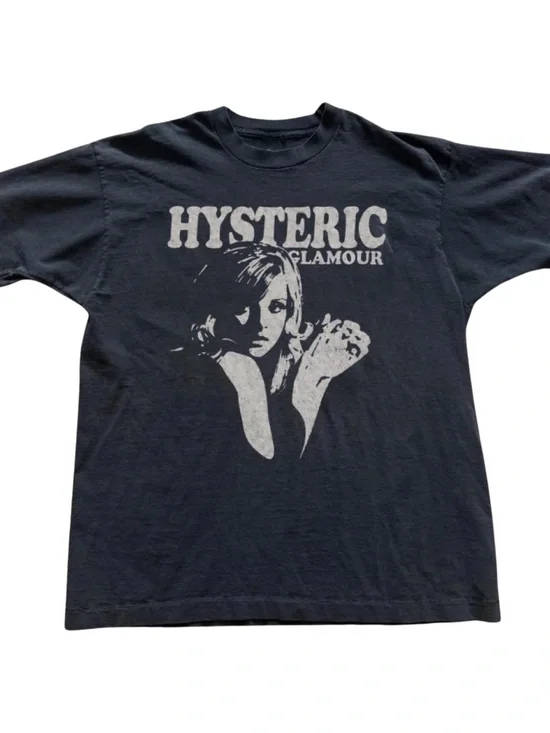 Gildan Hysteric Glamour Black Graphic Tee