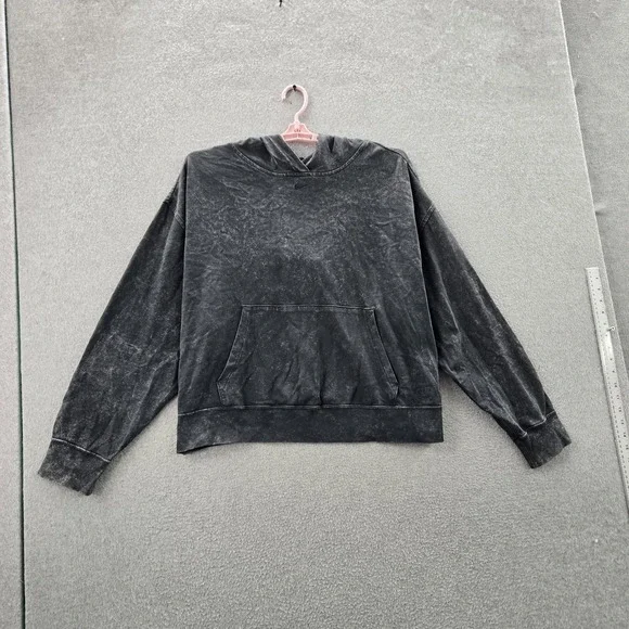Nike Women Hoodie‎ L Gray Oversized Phoenix Mini Center Swoosh Logo