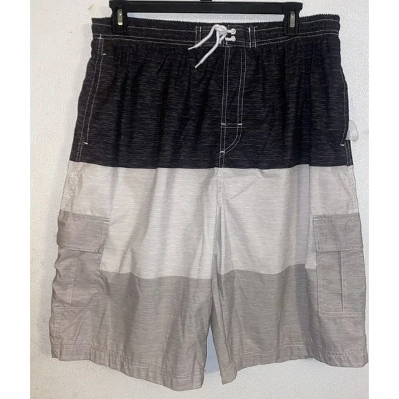 North 15 Swim Trunks‎ Board Shirts Colorblock Mesh Lining 3XL