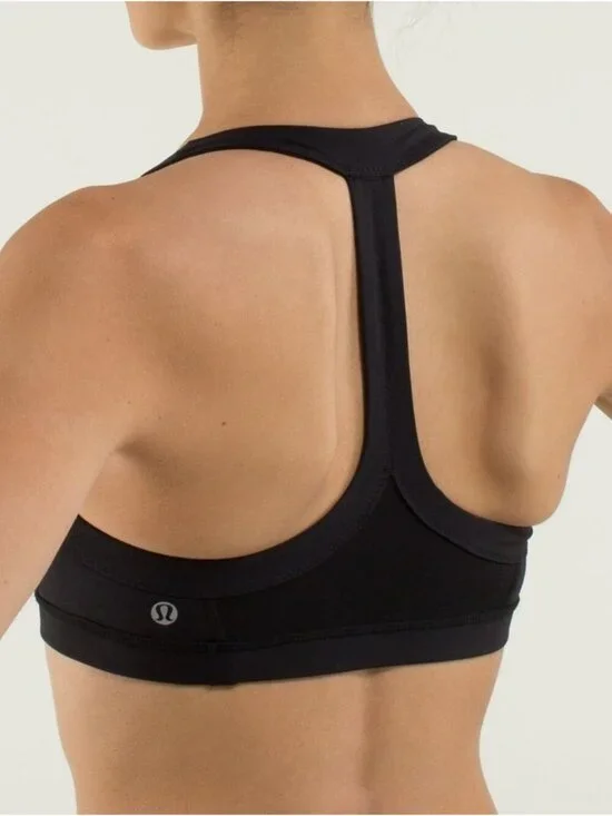 Lululemon Run: Sprint Bra Black