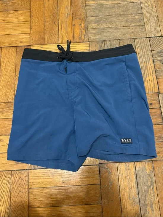 BYLT Storm Blue Board Shorts