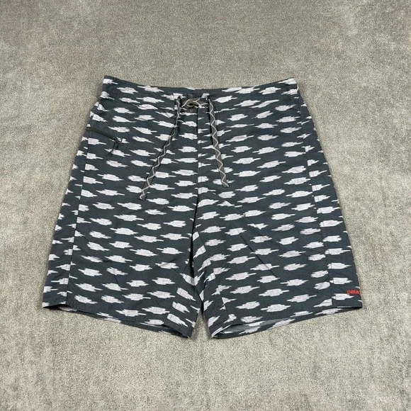 Patagonia Mens Wavefarer Board Shorts Mens 35 x 10 Swim Trunks Beach Surf Casual