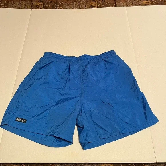 Columbia men's athletic swim shorts size‎ medium Blue Summer Outdoor Vacation
