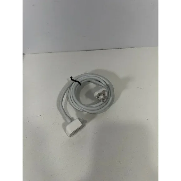 Longwell LS-7A AC Power Adapter Extension Cord for Apple MacBook iPad White 125V