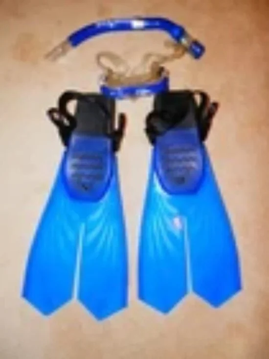U.S. Divers SPLITFLEX Large (10-13) Fins, Mask and Snorkel Set - Natures Wing
