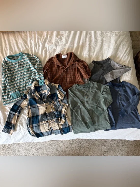 Boys Size 5 Fall Clothing Bundle 6 Pieces