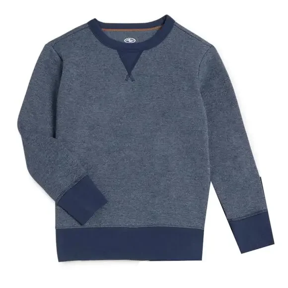 Old Navy Athletic Works Heathered Blue Pullover Sweatshirt Kids Youth Medium